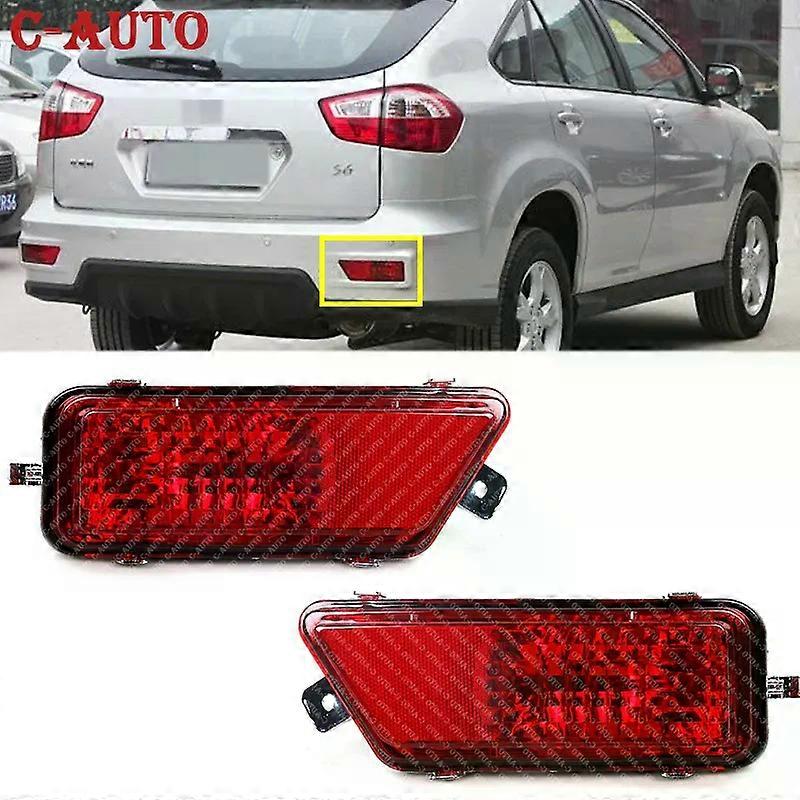 Rear Bumper Light Fog Light Brake Light Reflector Parking Stop Warning Lamp For BYD S6 2011 2012 2013 2014 Foglamps With Bulb