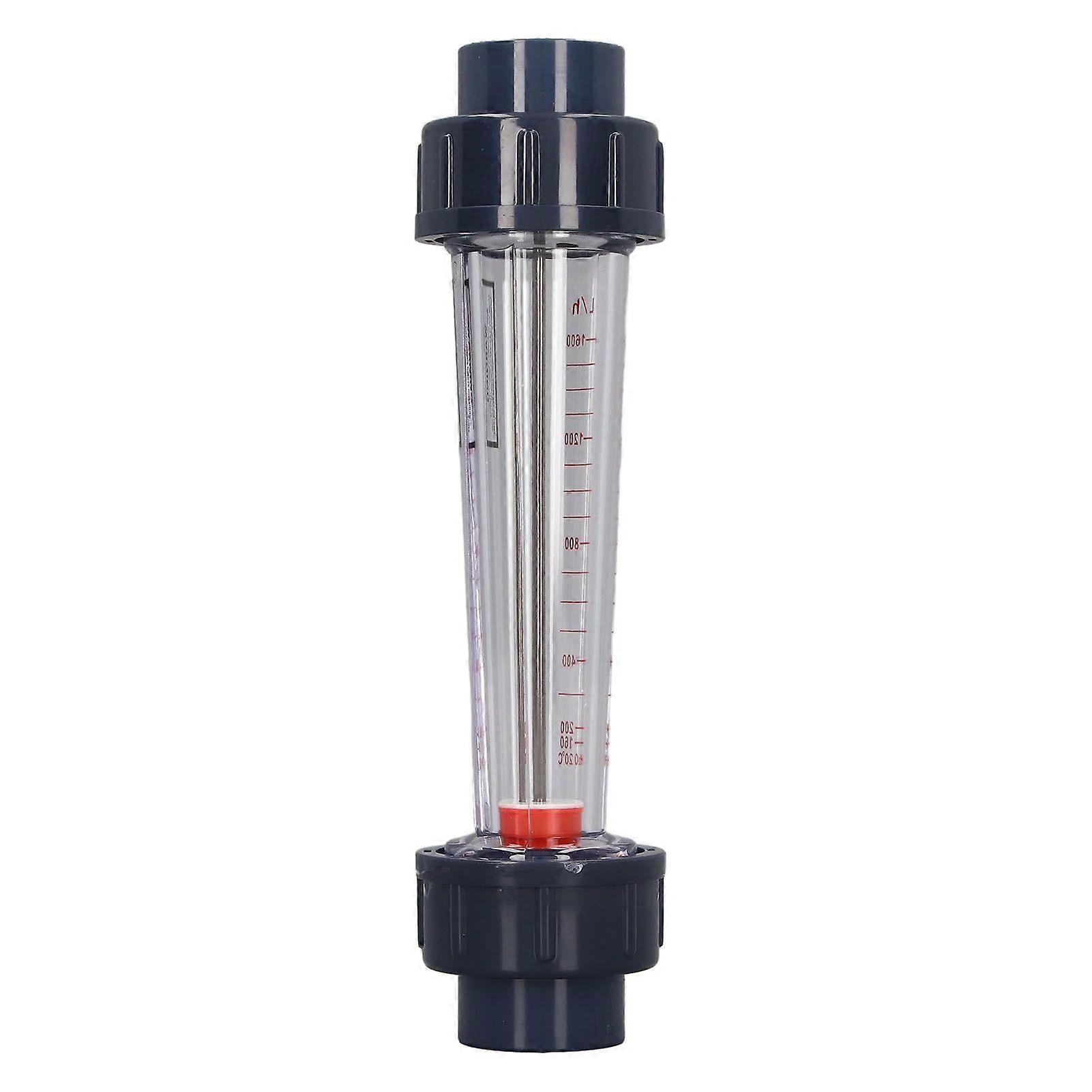Plastic tube liquid flow meter high precision large range acid and alkali resistant water flow meter