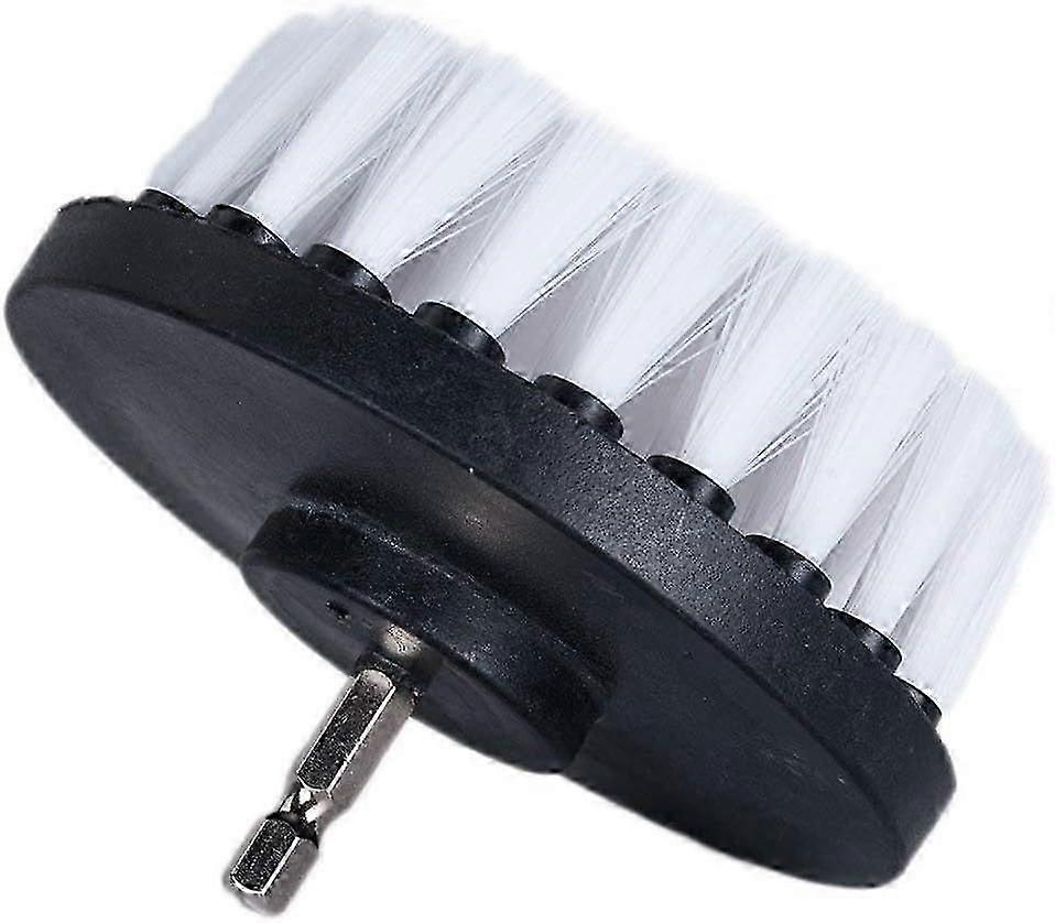 Drill Brush - 5 Inch Soft Bristle, Quick Change Shaft