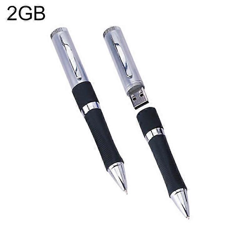 2 in 1 Pen Style USB Flash Disk, Black