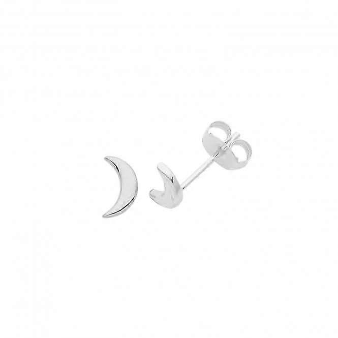 Acotis Silver Studs Rhodium Moon G51275