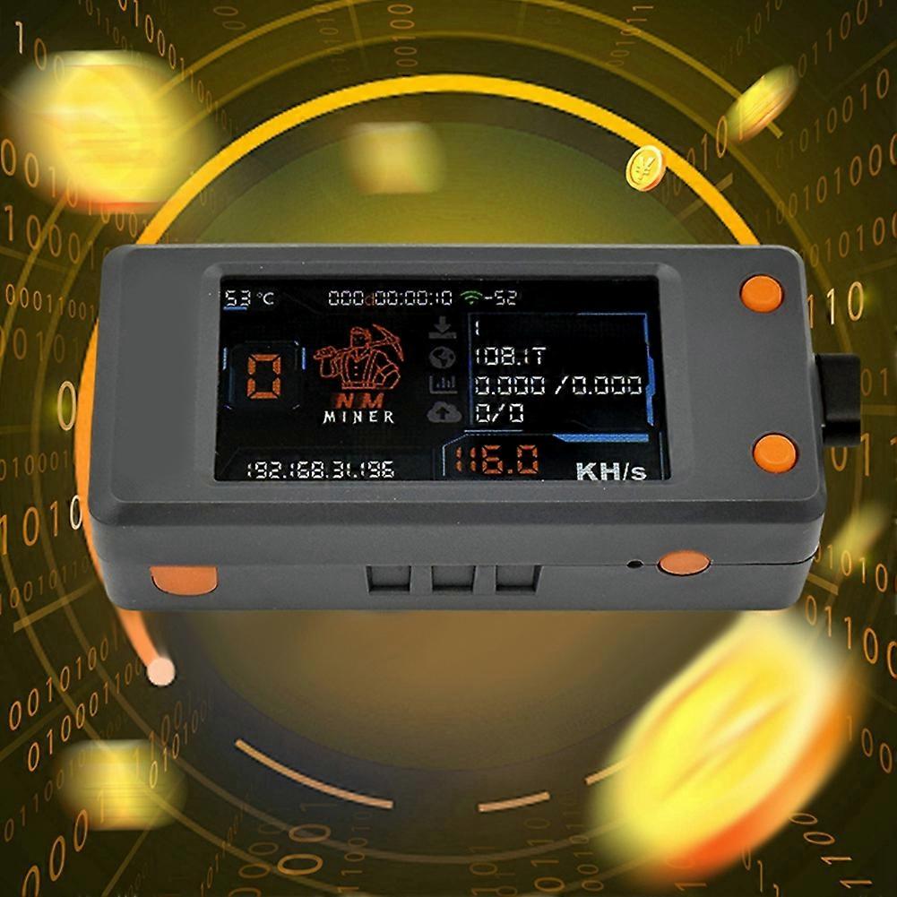 Upgrade Nerdminer 118KH/S BTC Solo Lottery Miner with 1.91inch Color Screen  Bitcoin BTC Miner