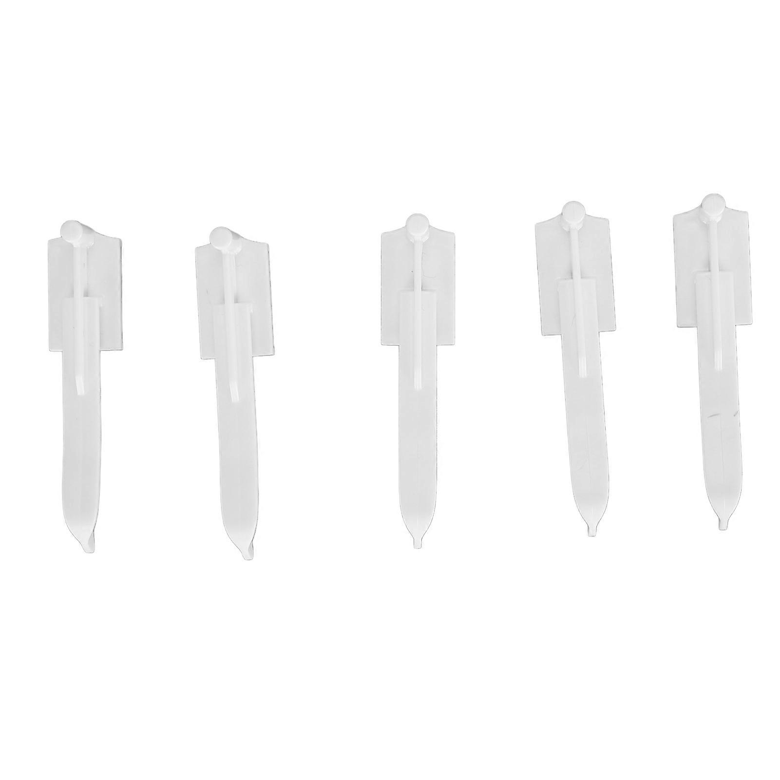 5pcs Knitting Machine Needles Replacement Enhanced Efficiency Knitting Machine Crochet Adapter Hanging Needles White