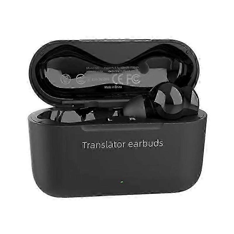 M6 مصغرة الترجمة سماعة 127 لغة الترجمة الذكية صوت المترجم اللاسلكي بلوتوث Tra