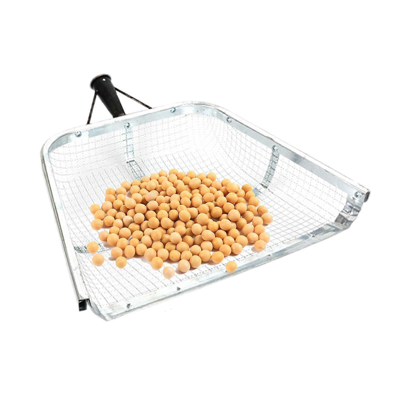 Gardening Soil Sifter, Stainless Steel Compost Sifter with Handle for Sand, Rocks, Dirt, and Compost - Multifunctional Garden Tool