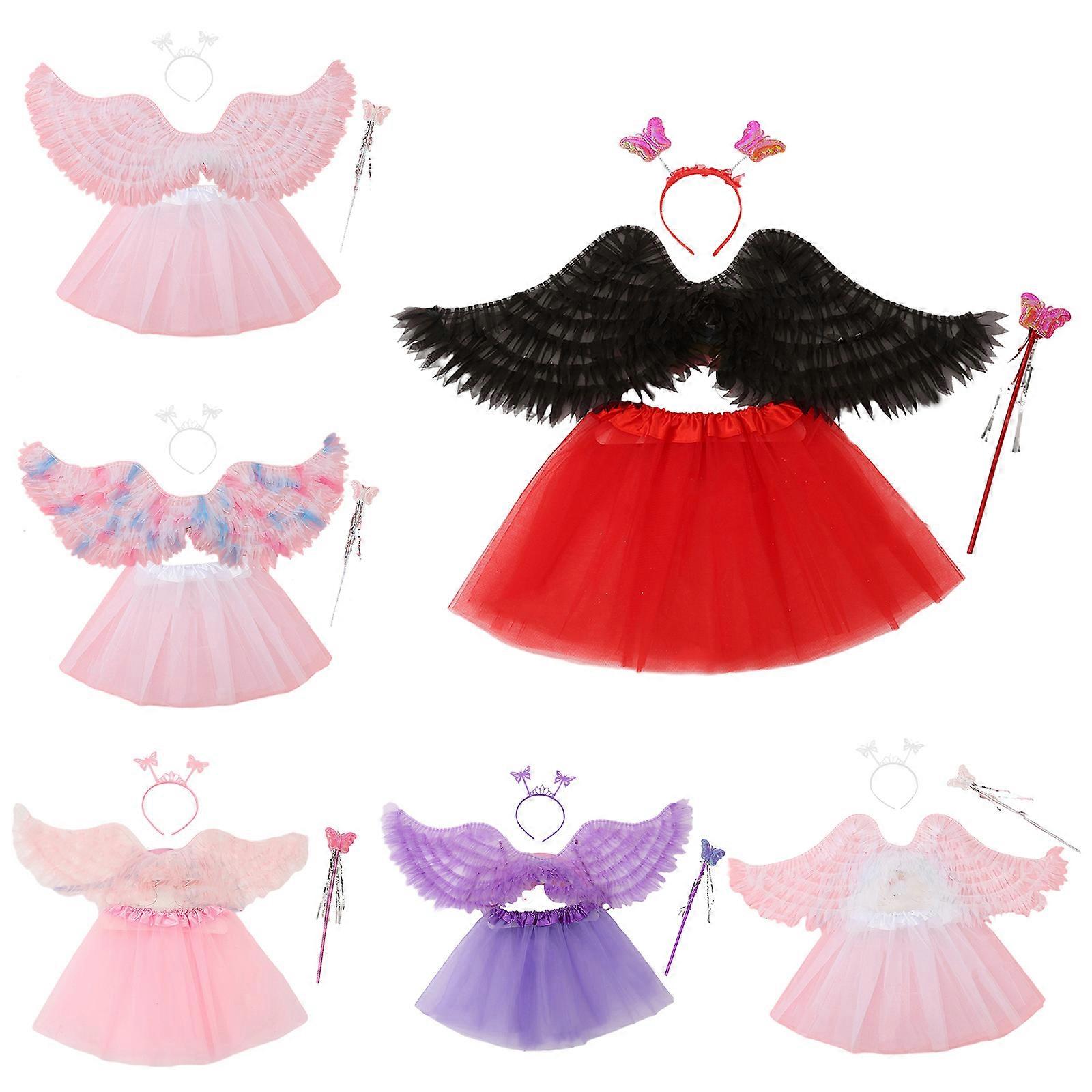 Bee Wing, Wand & Aliceband Tutu set