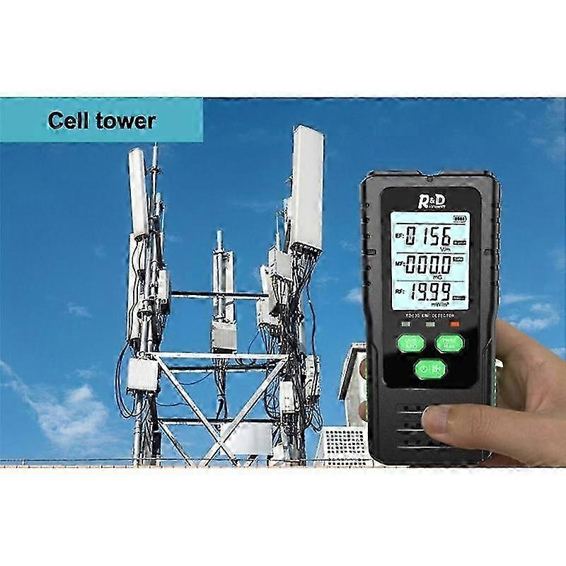 3-In-1 Electromagnetic Field Radiation Detector Tester Radiometer