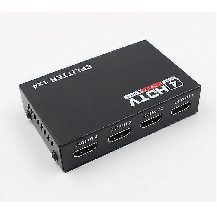 HDMI high-definition splitter 1 in 4 out one point four divider supports 1080P 3D switching divider
