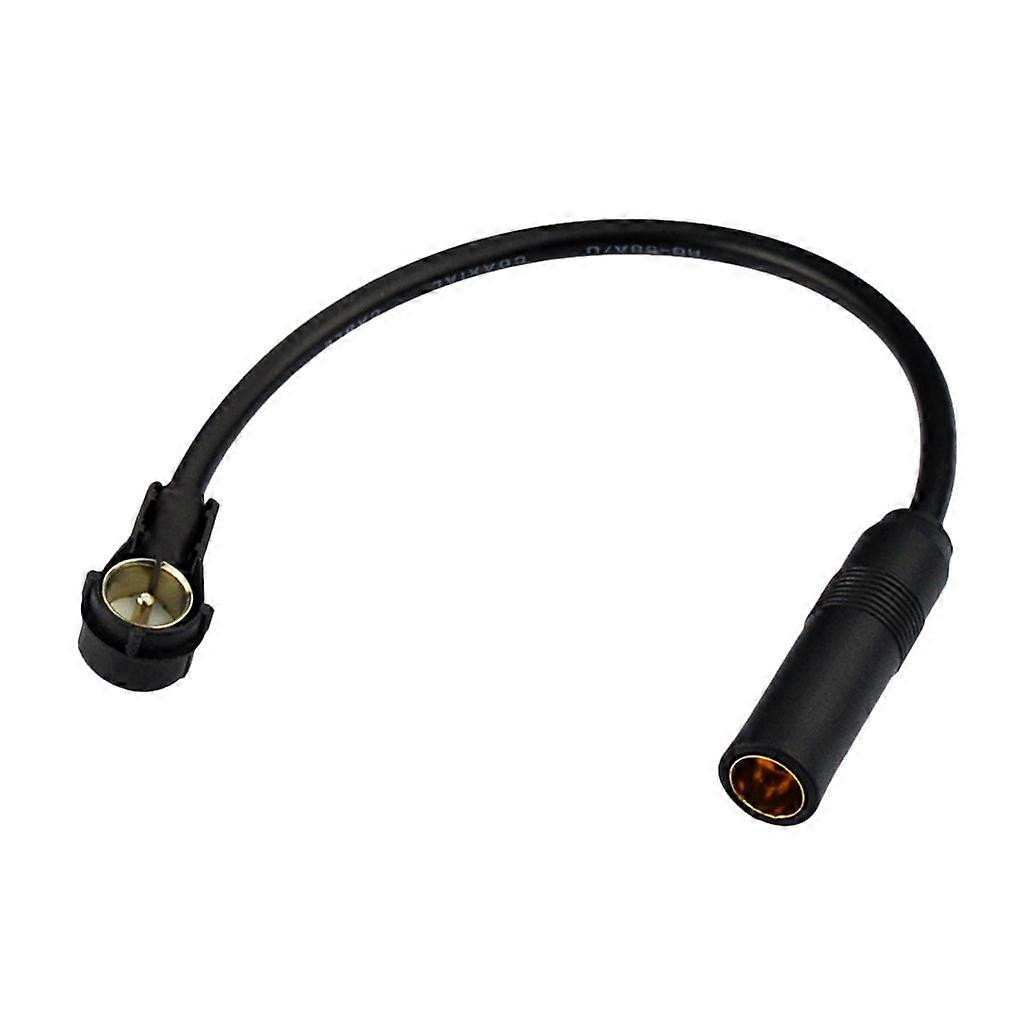 אנטנת אוויר אודיו לרכב מתאם 30 ס"מ שקע DIN 41585 לתקע ISO