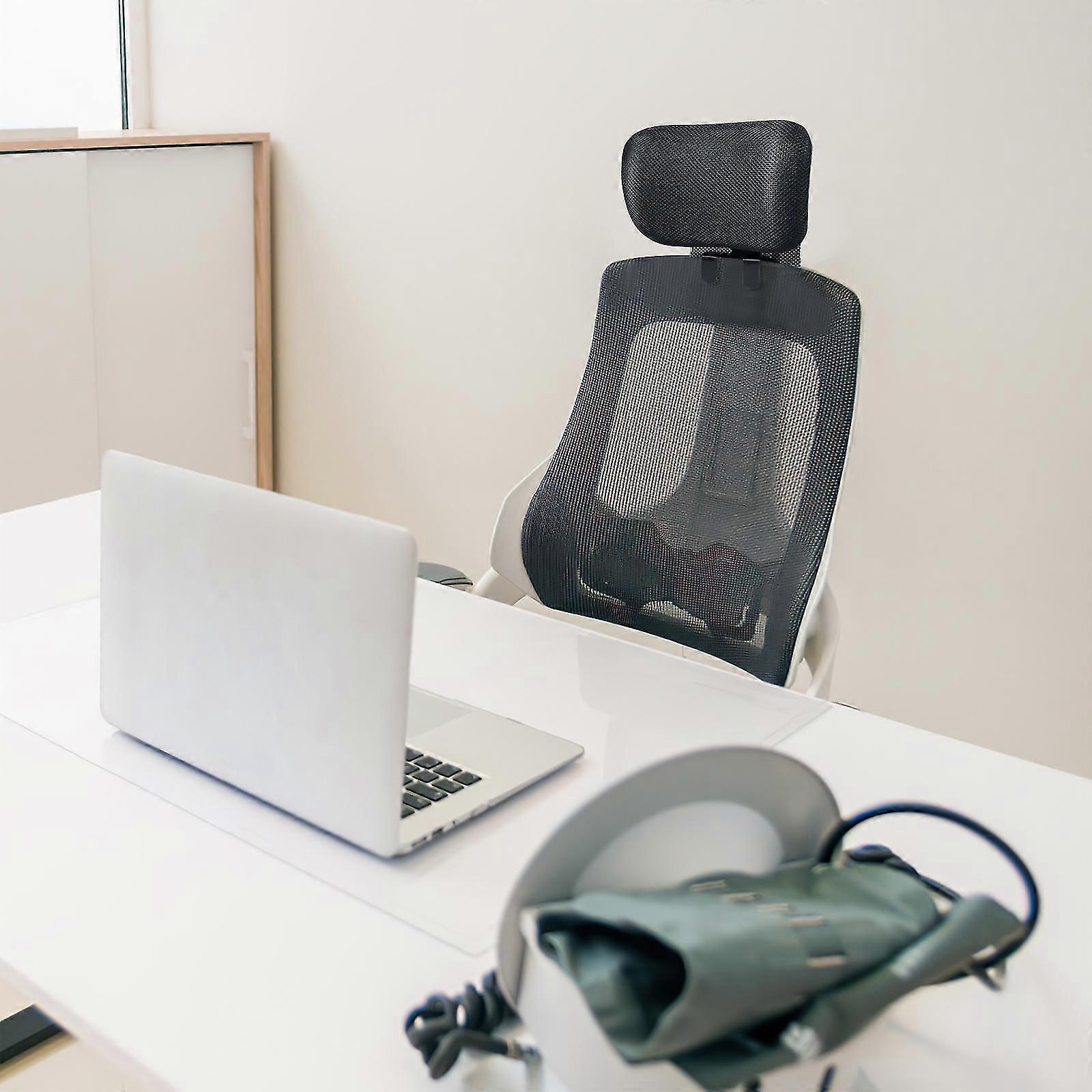 Office Chair Headrest Head Support Attachment Adjustable Height And Angle Head Pillow For Ergonomic Executive Chair