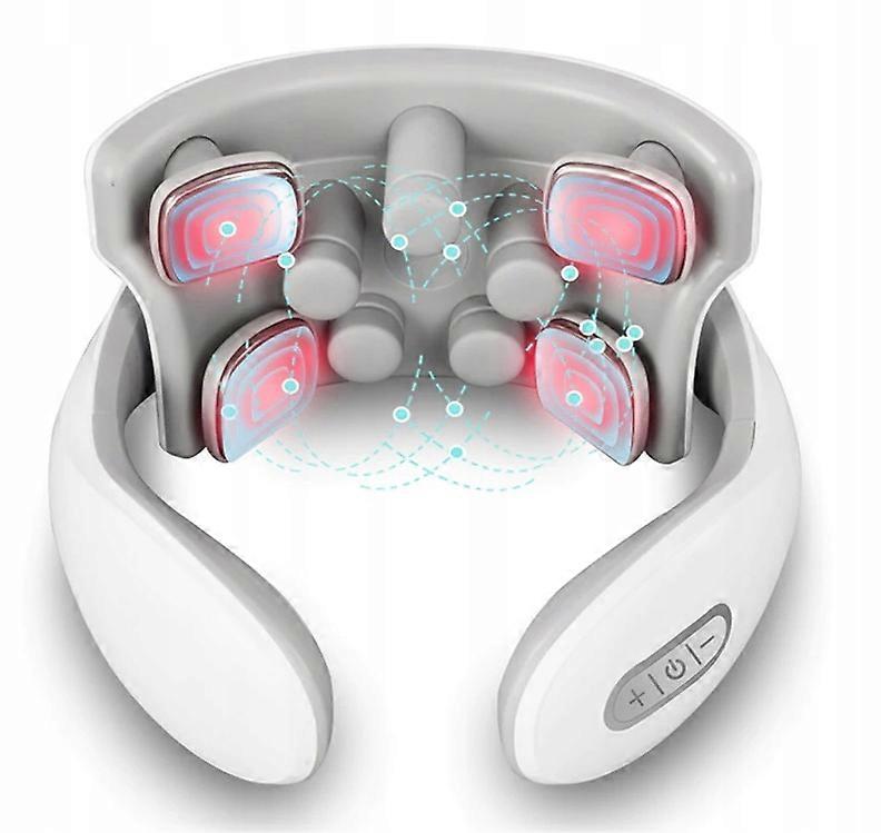 Neck Massager Neck Stiffness Swing Pain Tens Currents 9 Heads Heating 5 Progr