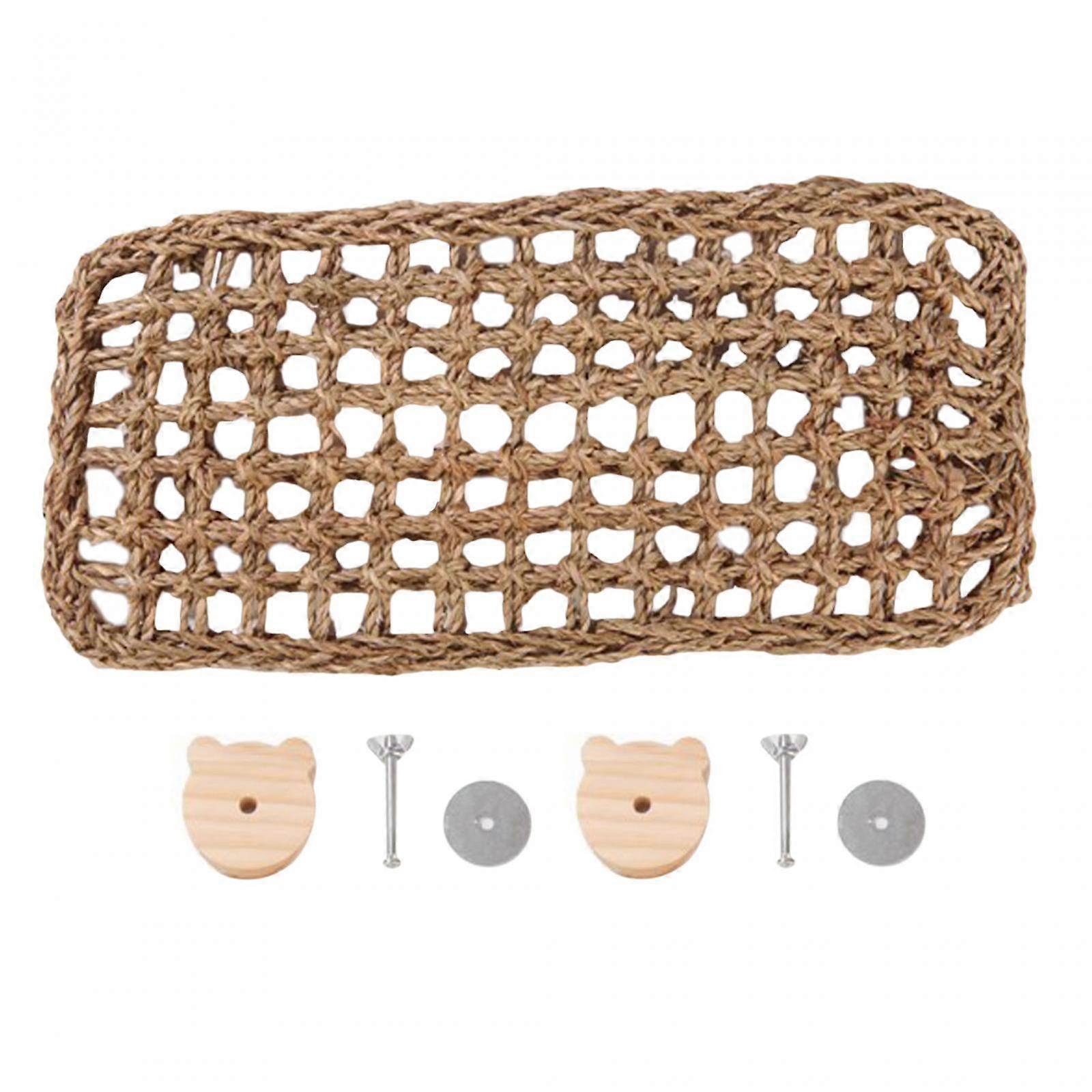 Seagrass Protector Mat Climbing Toy Activity Playground Bed Grinding Hanging