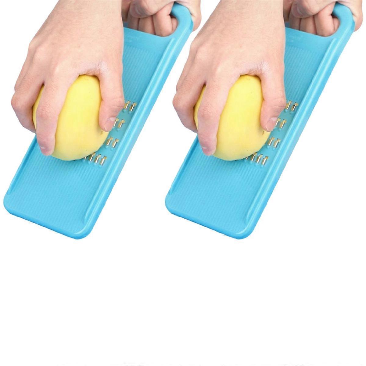 Carrot Grater Food Processor Hand Cutter Kitchen Accessories Blue