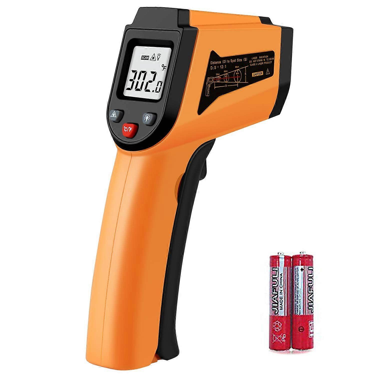 2025 Latest Model Laser Infrared Thermometer Non-Contact Digital Temperature