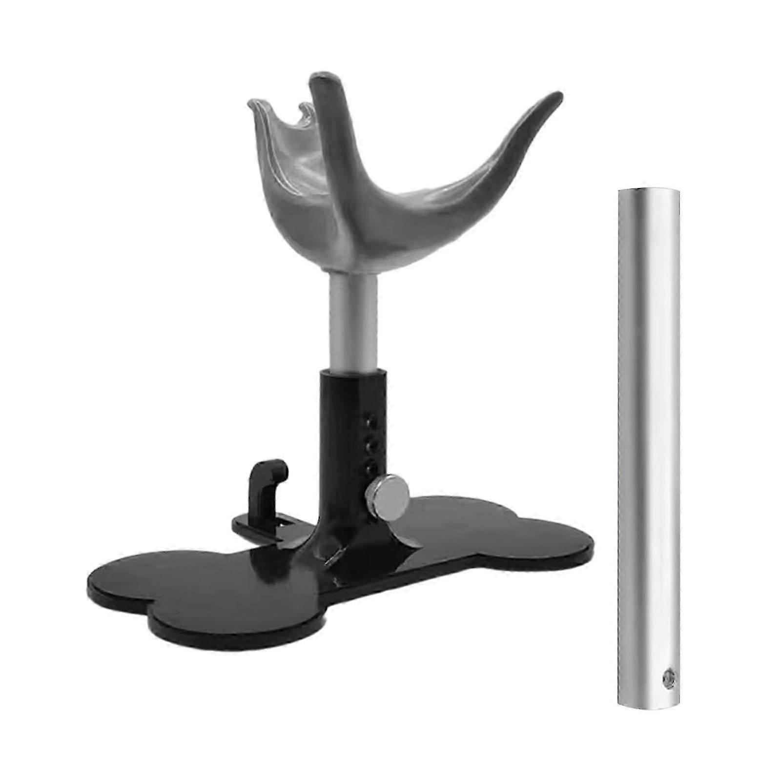 Adjustable Pet Grooming Chair with Pole Support for Small Dogs Bathing & Grooming Stool