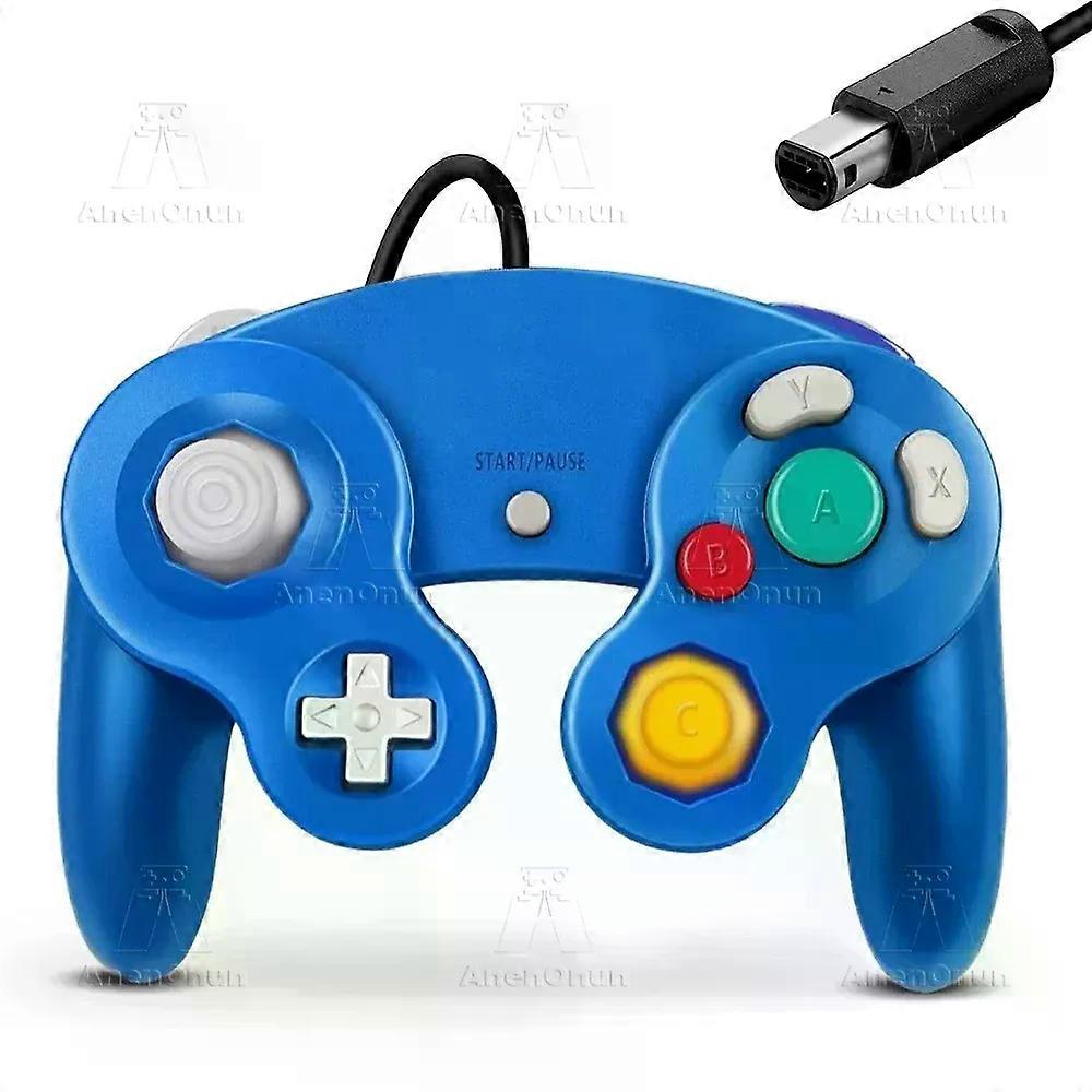 Gamecube/Wii Controller NGC Classic Wired Remote Gamepad Vibration Control Retro Video Game Console Joypad Joystick Accessories