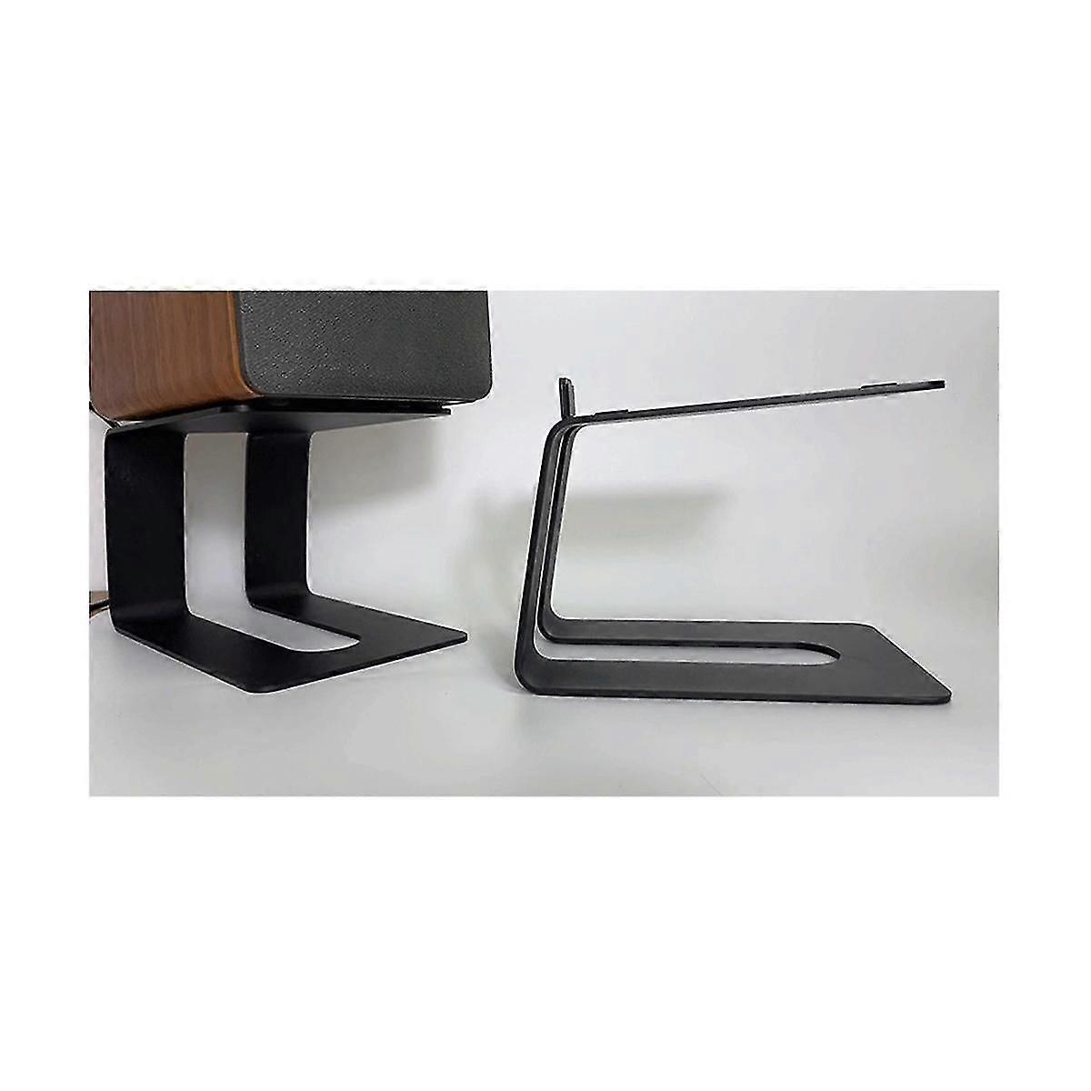 Metal Desktop Speaker Stand Stødsikker Desktop Stand Tilt Design for bedre lyd