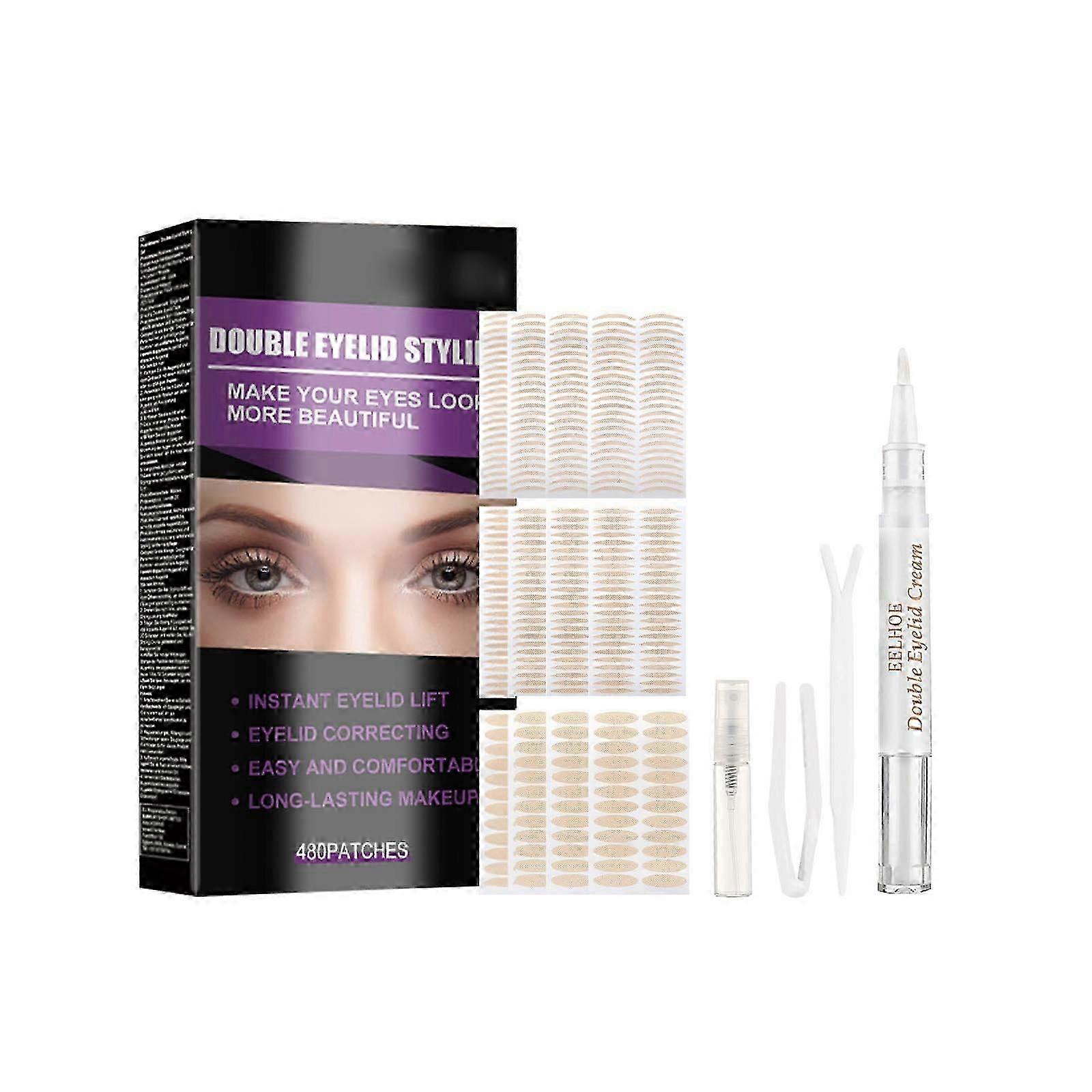 Water Mesh Double Eyelid Sticker 3ml PU8478