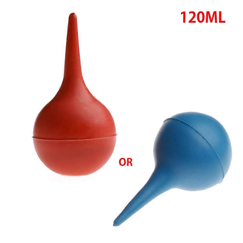 30/60/90/120ml Laboratory Tool Rubber Suction Ear Washing Syringe Squeeze Bulb Multi