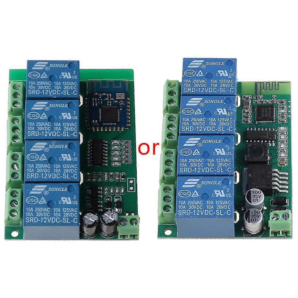 4CH Bluetooth-compatible Relay Switch Module With App Remote Control Mobile  Other