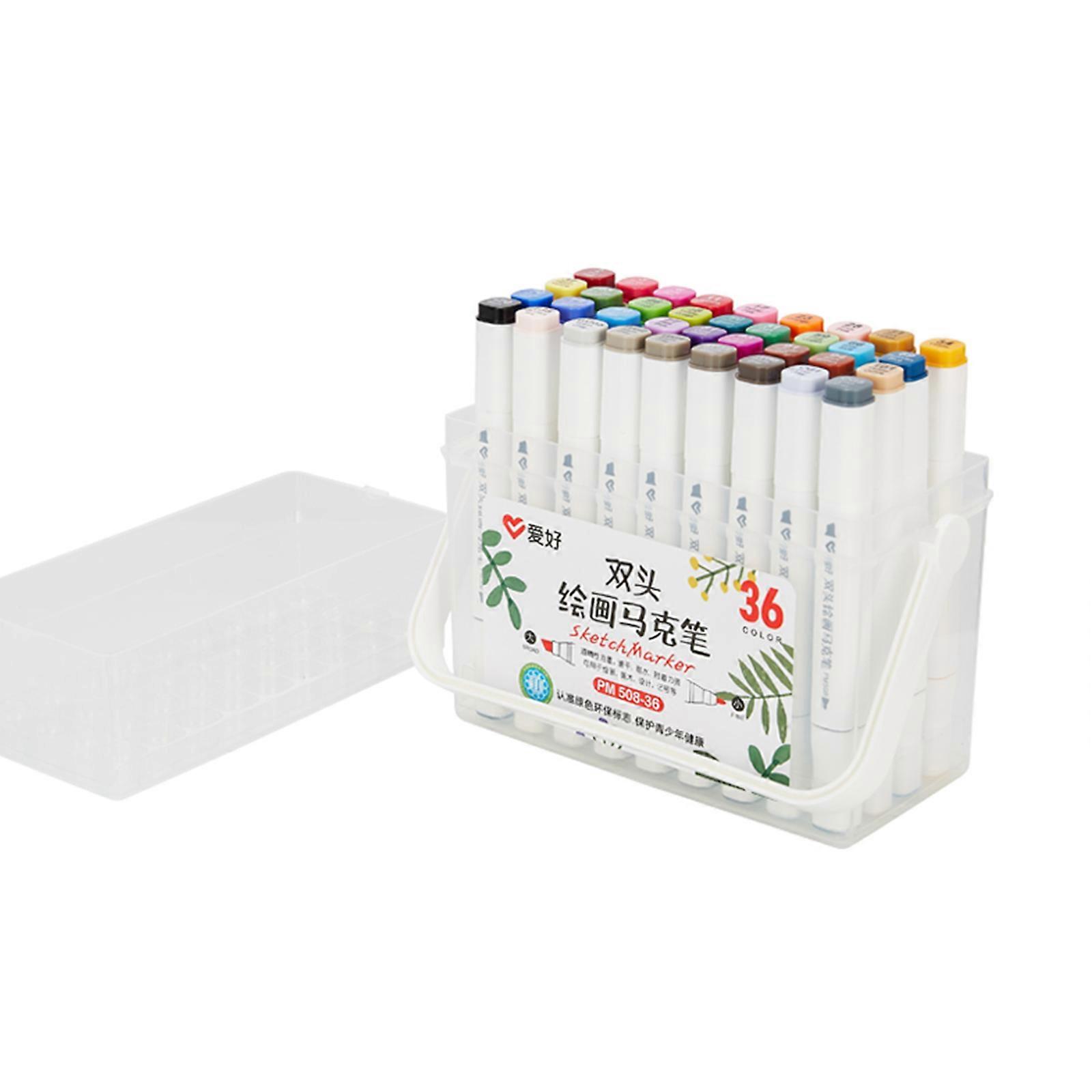 Alcohol Based Markers,Alcohol Markers Set Dual-Tip Alcohol Sketching Drawing Markers Animation for Kids and Adults