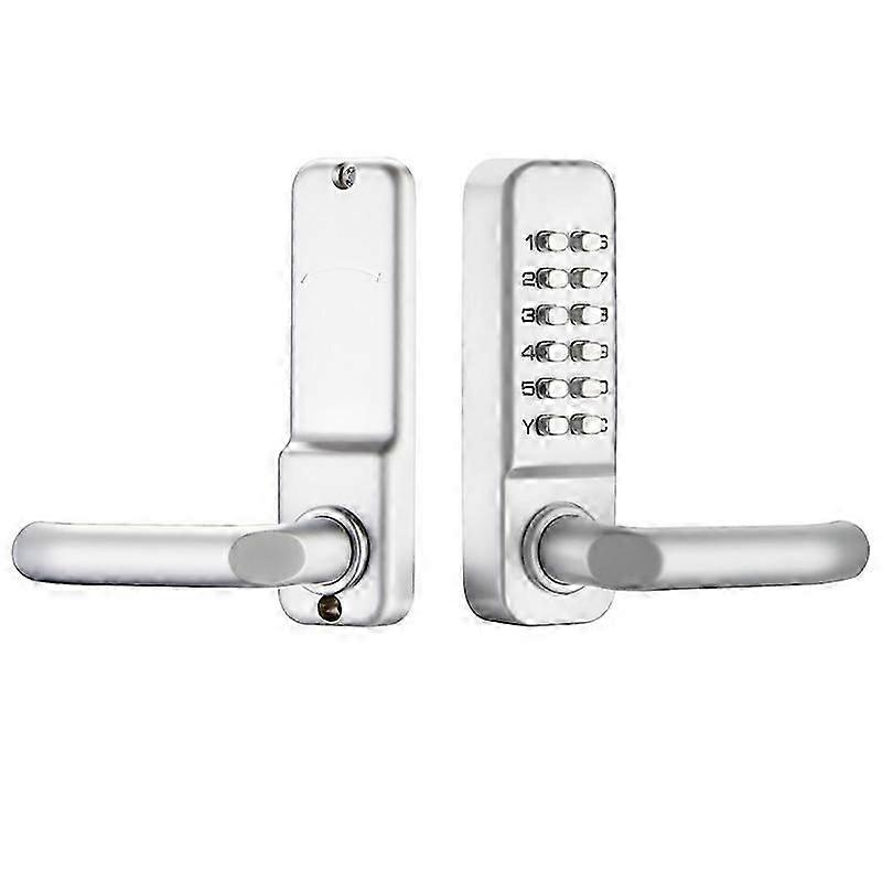 Waterproof Mechanical Code Lock, 1-11 Digit Code Combination Security Password Coded Lock Keyless Mechanical Combination Door Lock For Wooden Office D