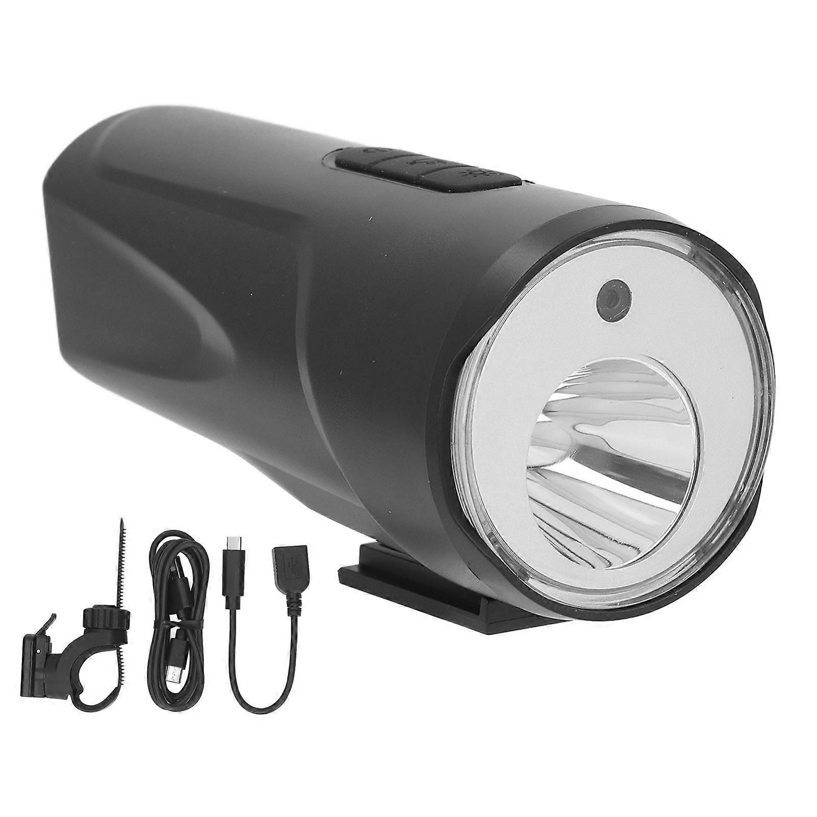 Caméra de cyclisme 1080p HD, étanche, grand angle, type C, avec éclairage pour guidon