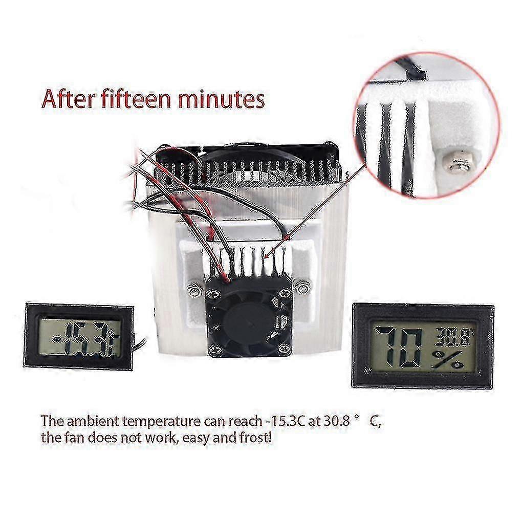 Mulitifunctional Mini Refrigerator Cooler Set Fast Cooling Small Size Easy To Use For High Temperature Cooling