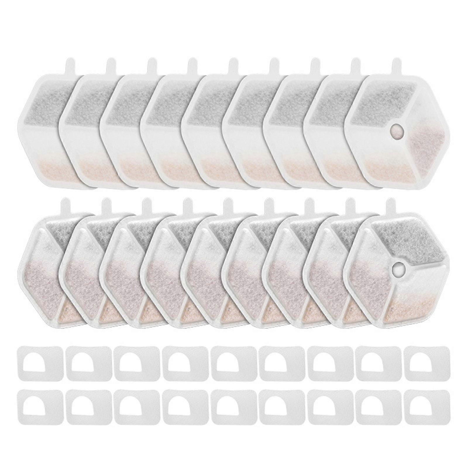 High Efficiency Cats Drinking Water Filter Cartridges With Hole Structure for Pet Hydratation Stations