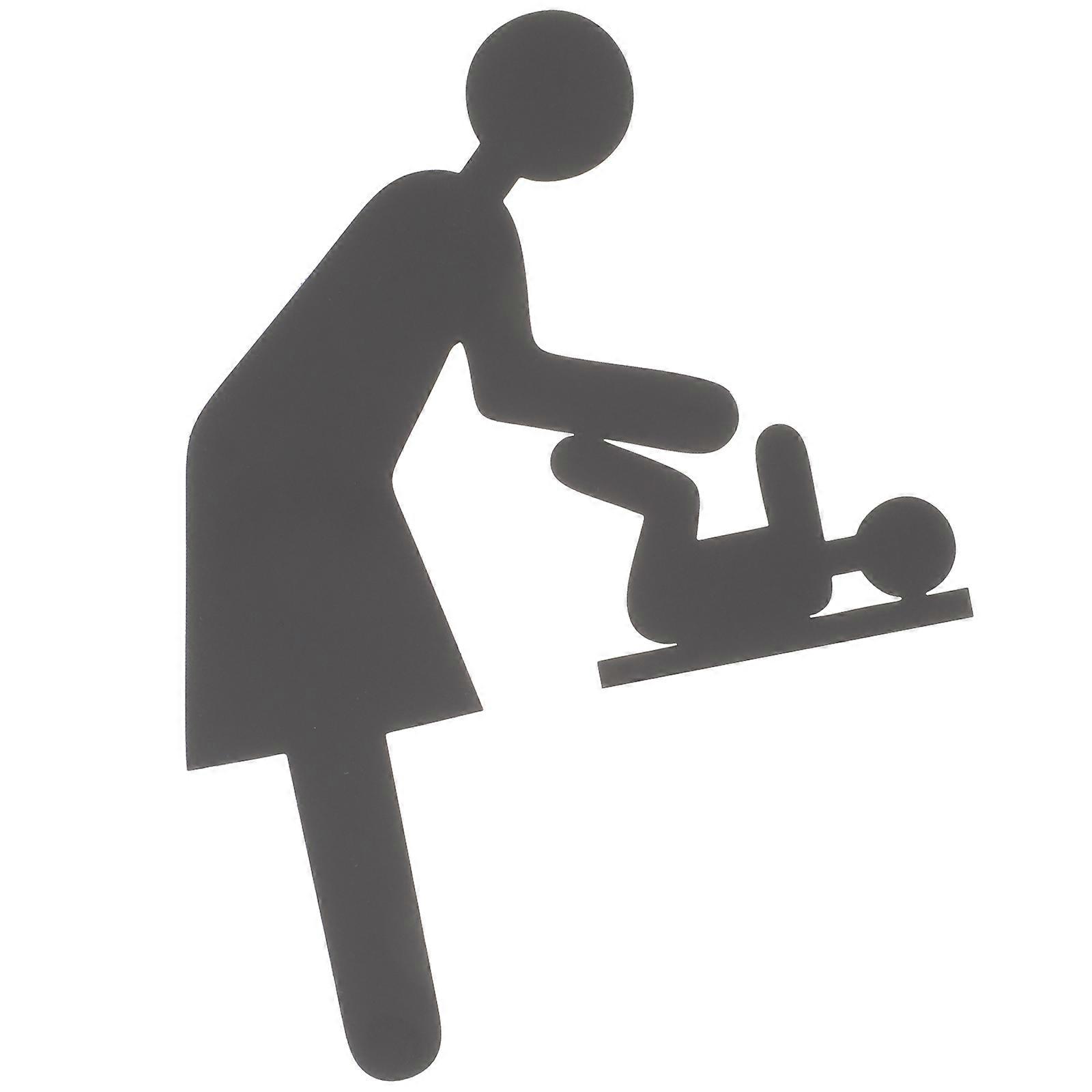 Durable Restroom Signage for Everyday Use,Modern and Chic Design