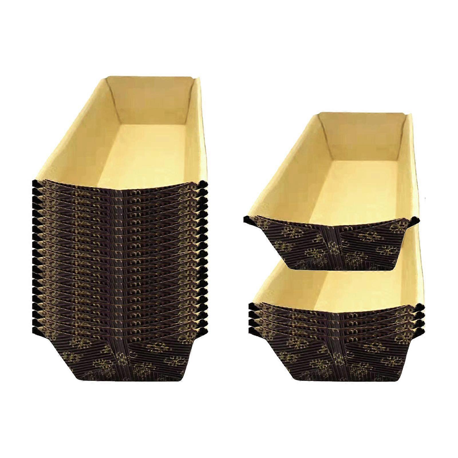 25x Baking Cups Oilproof Decor Stackable for Home Use Birthday Dessert Shop