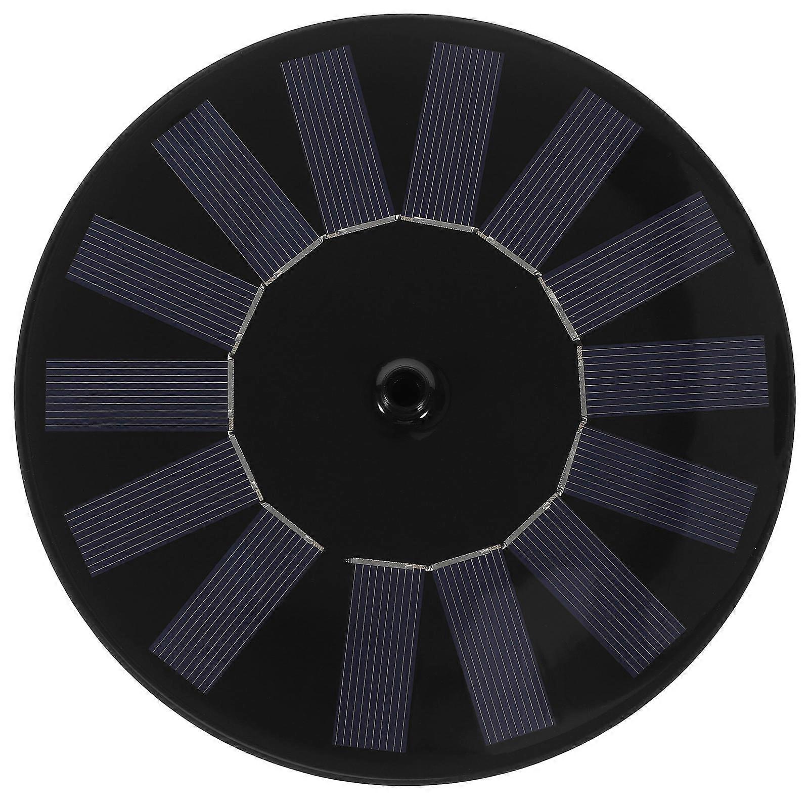 Solar Fountain Pump, Floating Water Feature for Birdbaths, Gardens & Pools, Easy Setup with Water Shortage Protection