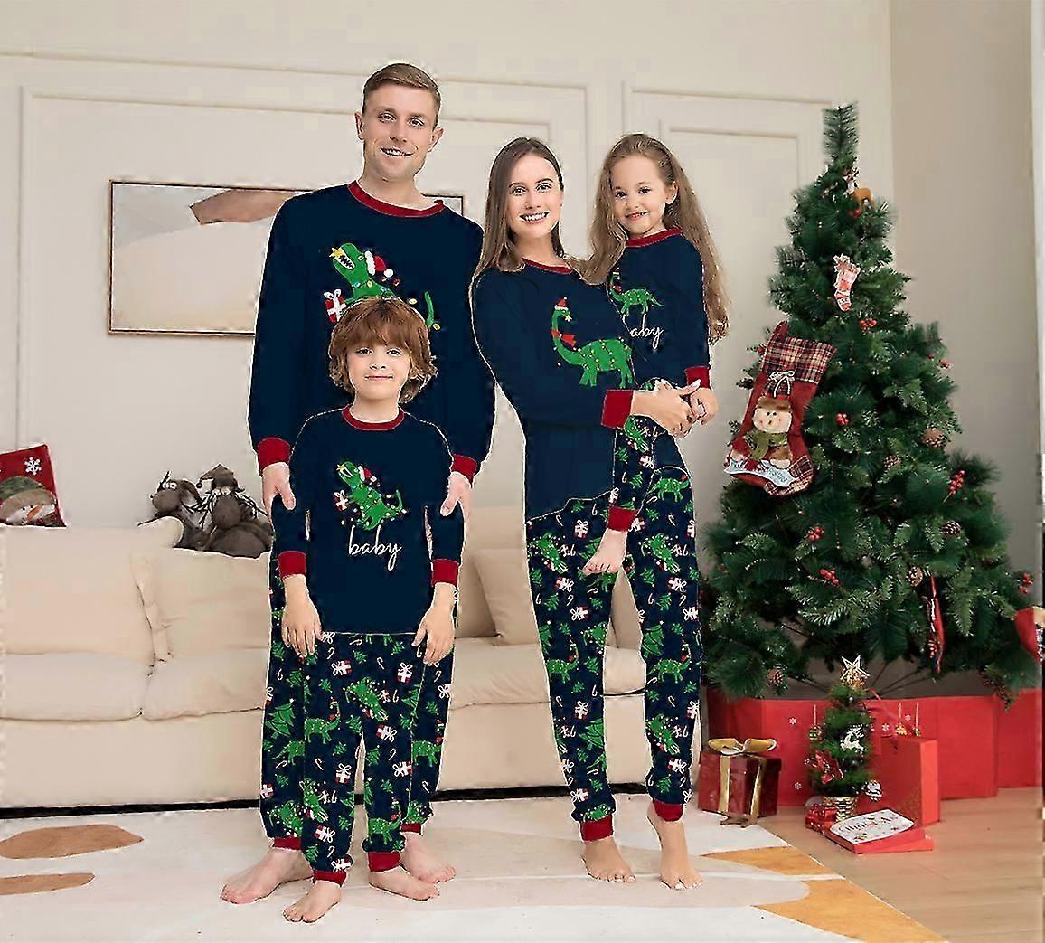 Pyjama de Noël Familles Ensemble de pyjama de Noël Ensemble de pyjama pour familles-Style34AS SZBS