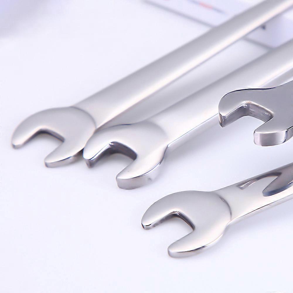 Creative Wrench Shape 304 Stainless Steel Tableware Fork Spoon Steak Cutter Spanner Cutlery Flatware for Dessert Picnic Tea Fruit