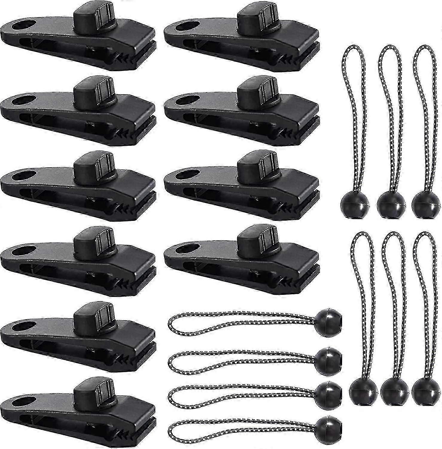 Tent Tarp Clip, 20 Pieces Tarp Clamp, Tent Clips, Heavy Duty Tarp Clips, Tarp Clip Awnings, Crocodile Mouth Tent Clips For Tents, Tarps, Canopies, Car