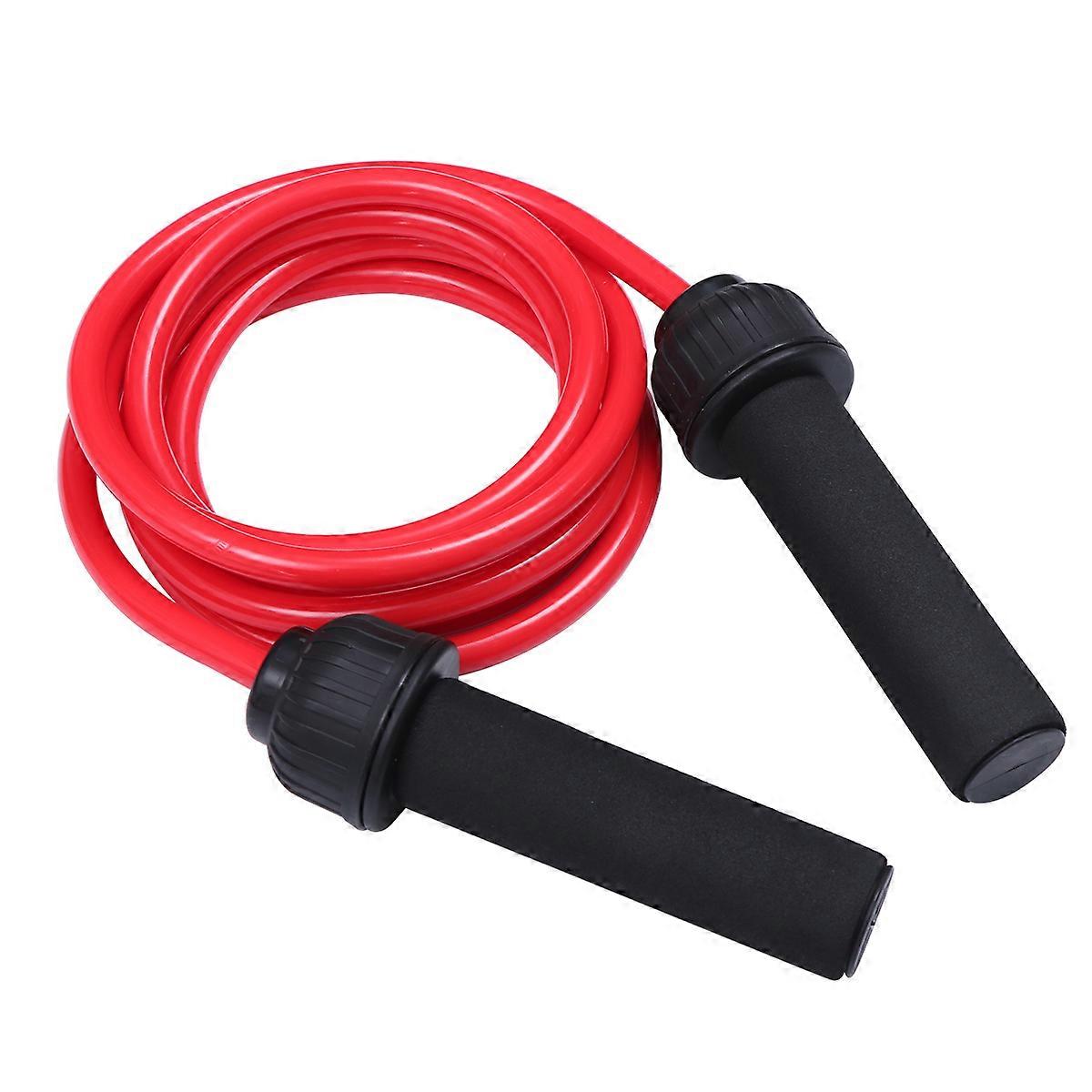 Workout Accessories Adjustable Weighted Rope Gravity Exercise Equipment Red Diameter 10Mm For Adults And Athletes 1Pack