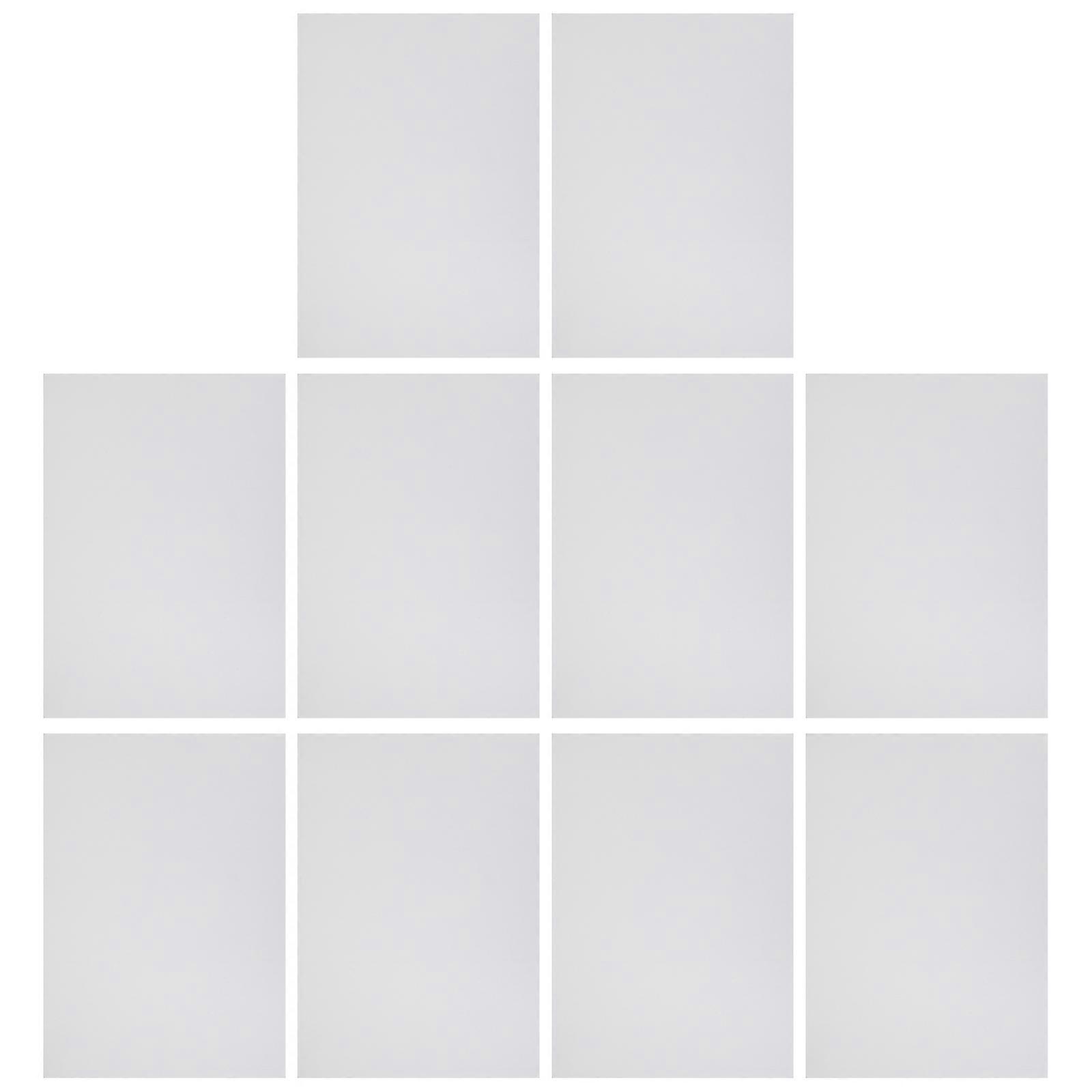 ورق ملصق قابل للطباعة متوافق مع الطابعة A4 أبيض 100 ورقة