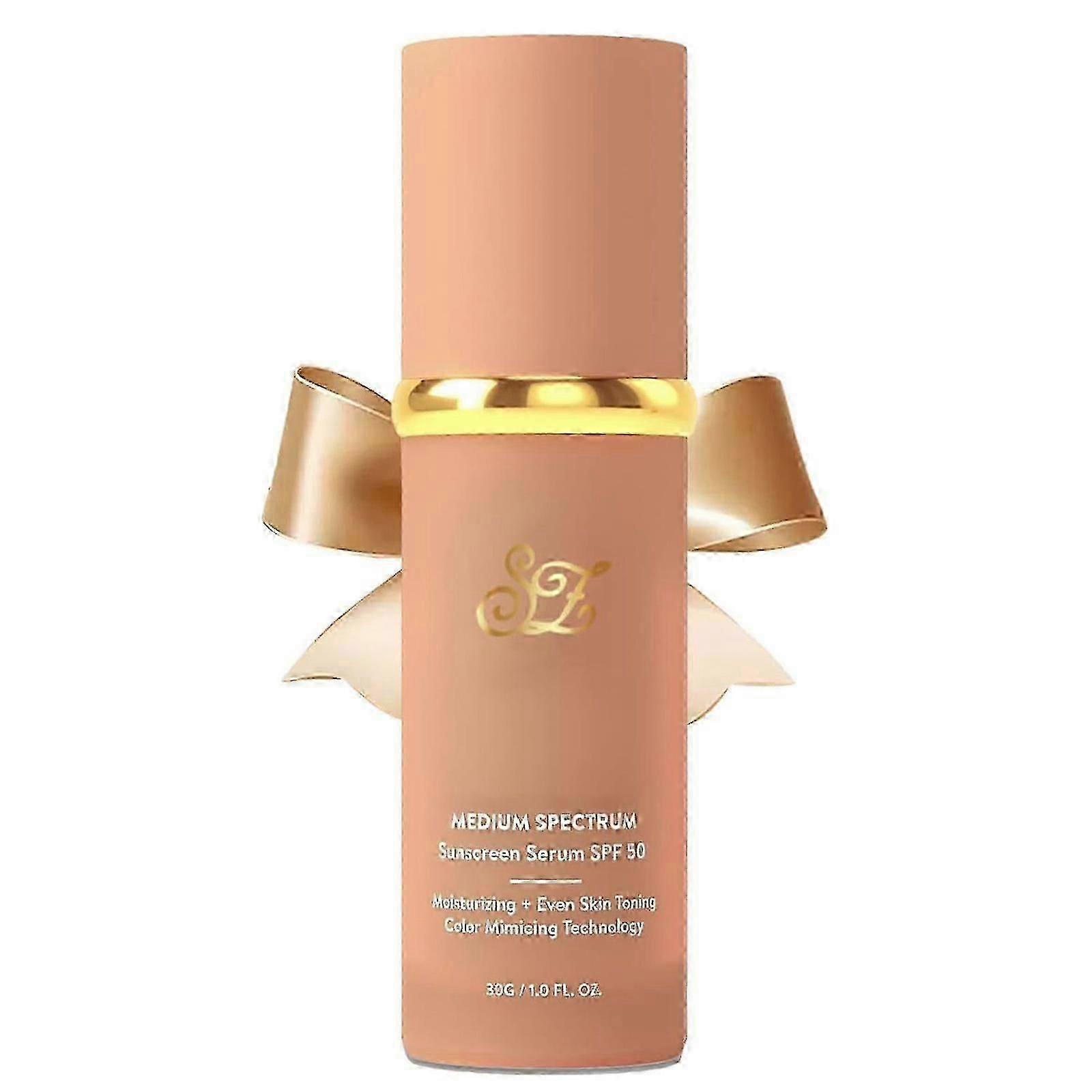 Foundation 4 in 1 Spectrum with SPF50+, Hydrating Medium Full Coverage Concealer, Longwearing & Waterproof for Gym, Sports, Dancing