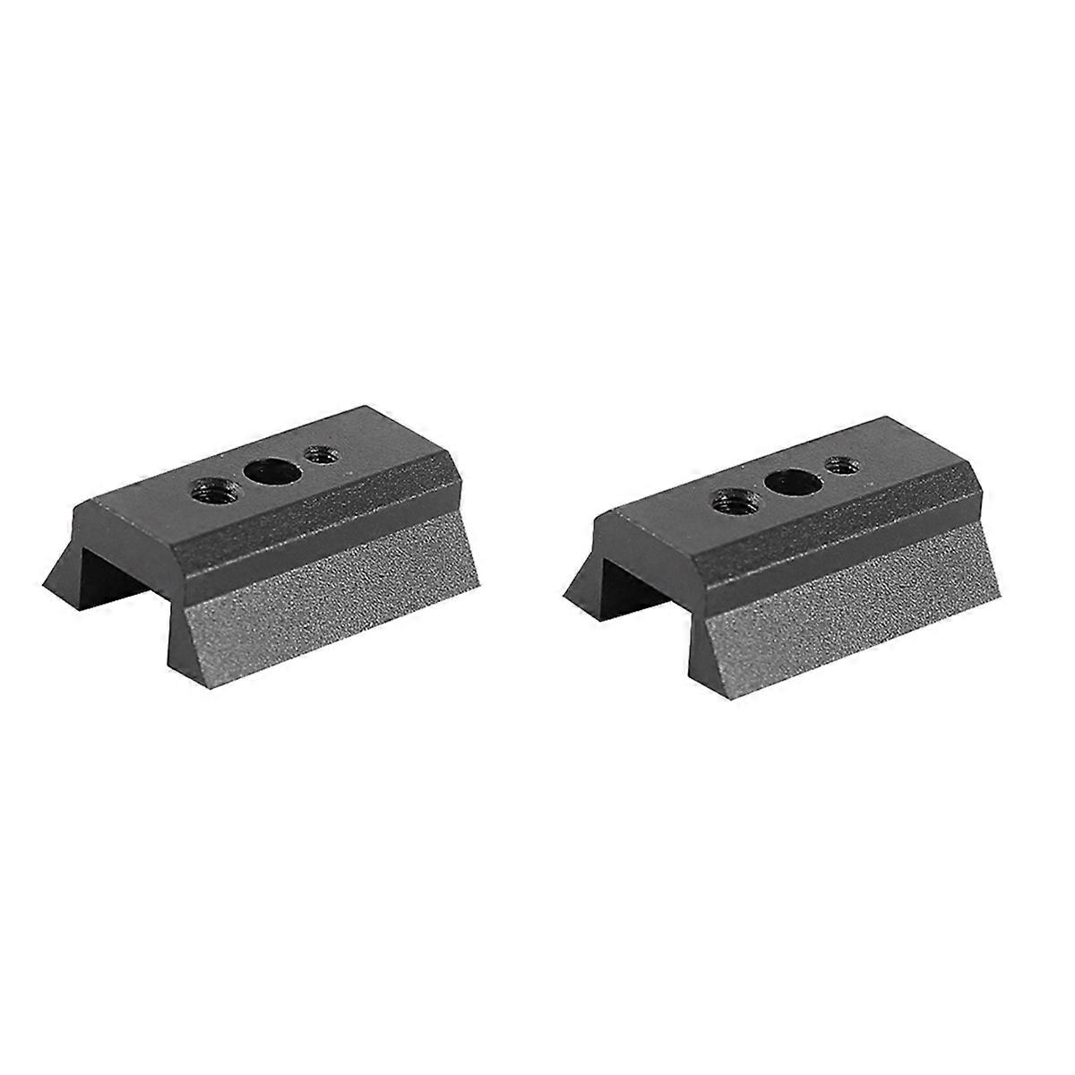 Dovetail Rail Plate Telescope Finder Base Spacer Guide Rail, Black