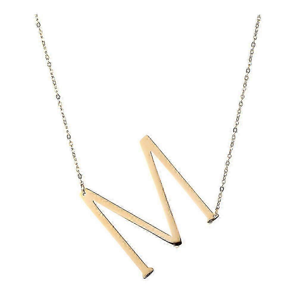 Gold Multi Layer Initial 26 Letters ABCD Colier Cadou