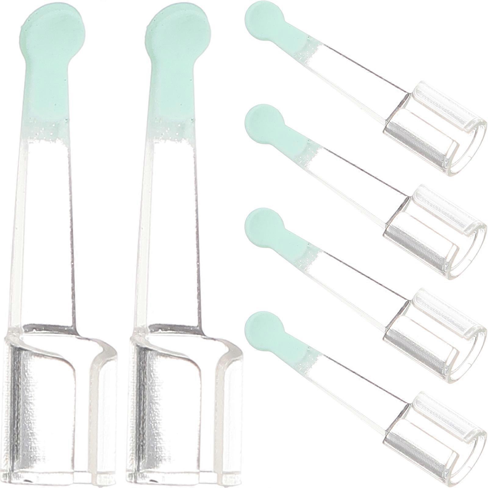 Visible Ear Wax Removal Spoon Shape Ear Spoons Daily Use 6Pcs