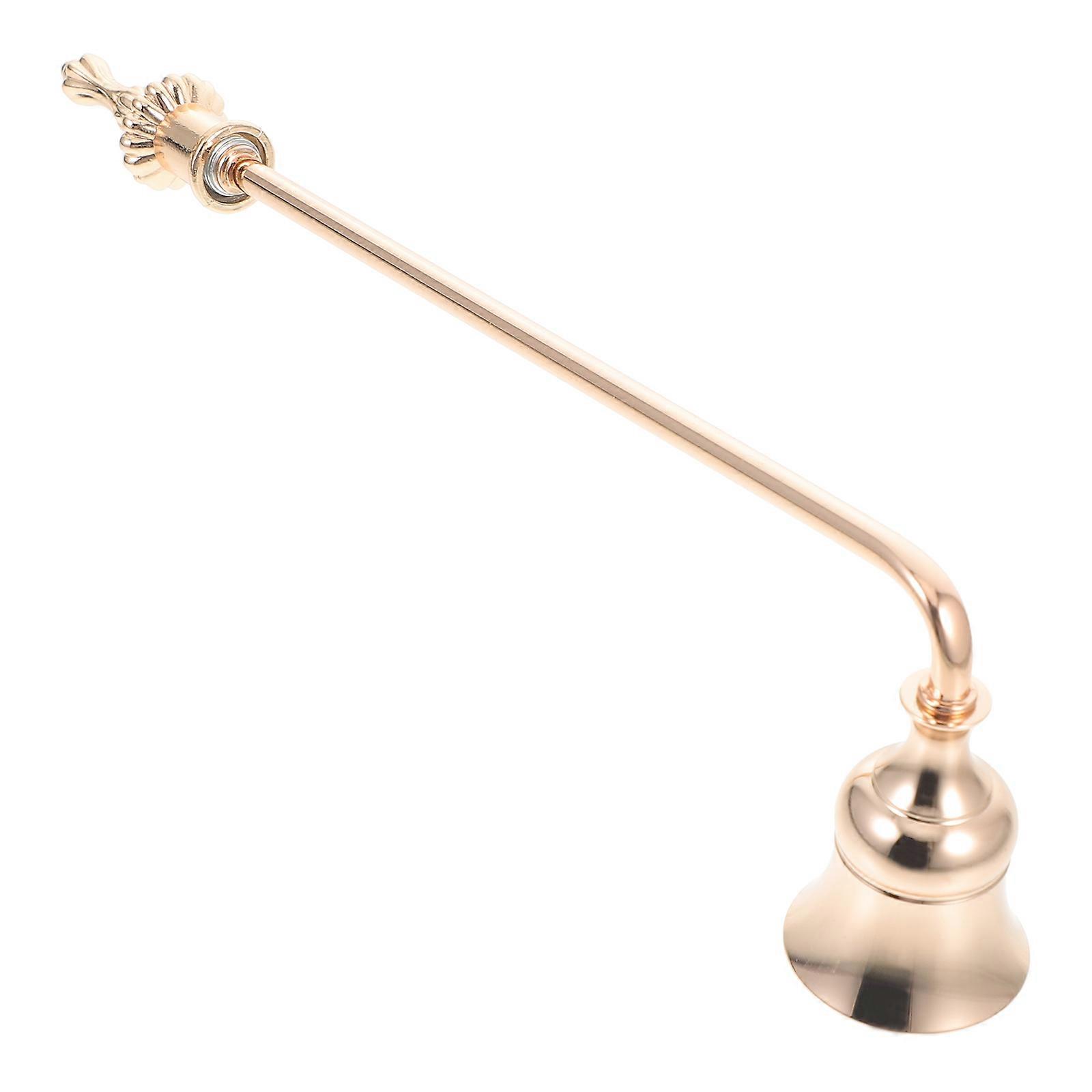 Flame Snuffer Tool Vintage Style Candle Snuffer with Long Handle Prevents Wick Smoldering for Home Decor 1Set