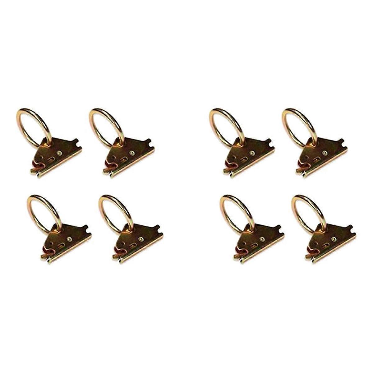 4 Packs Steel E-Track O-Ring Tie-Down Anchors