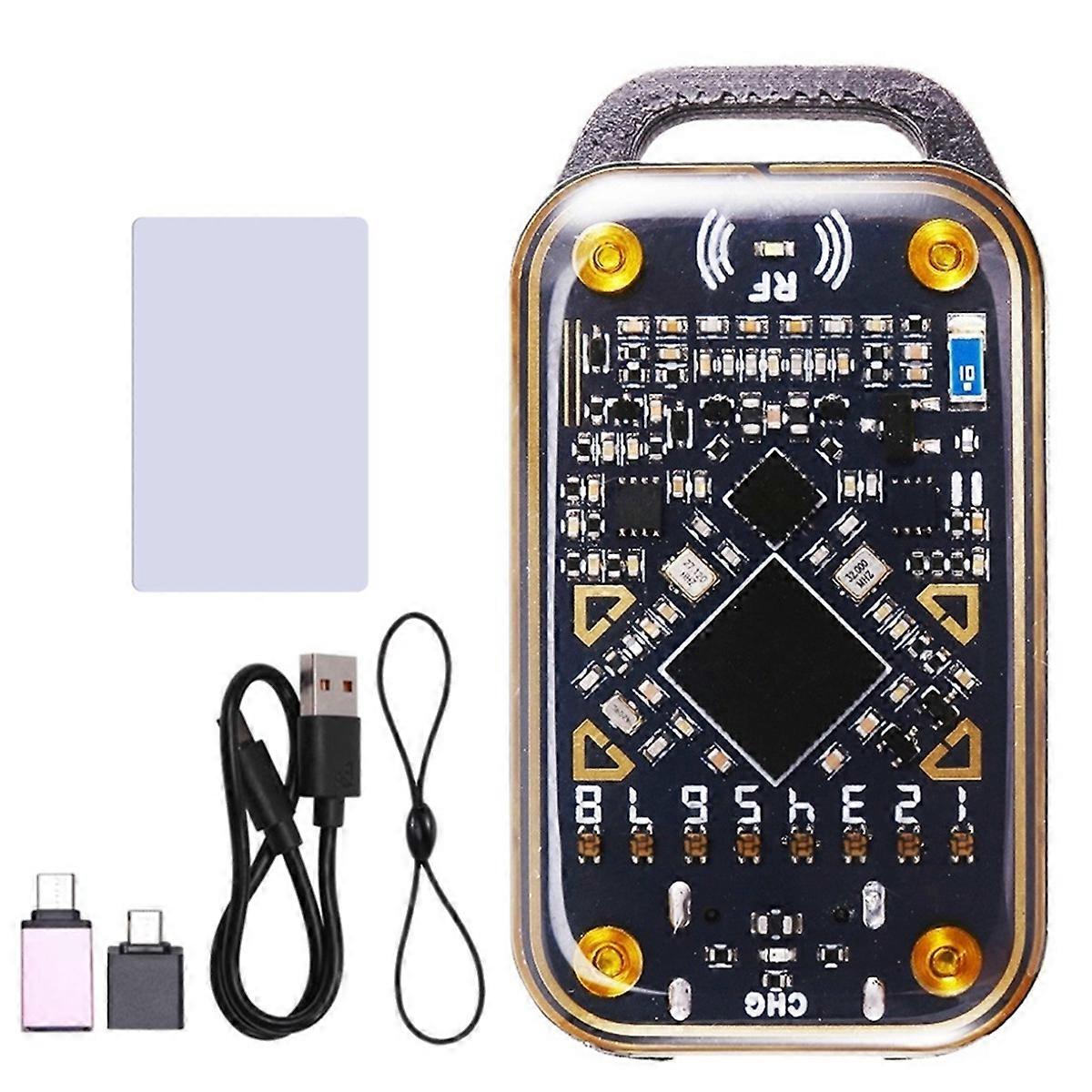 Chameleon Ultra RFID Smart Chip Reader Émulateur de carte à puce NFC Duplicateur NFC + carte CUID 125Khz 13.56Mhz