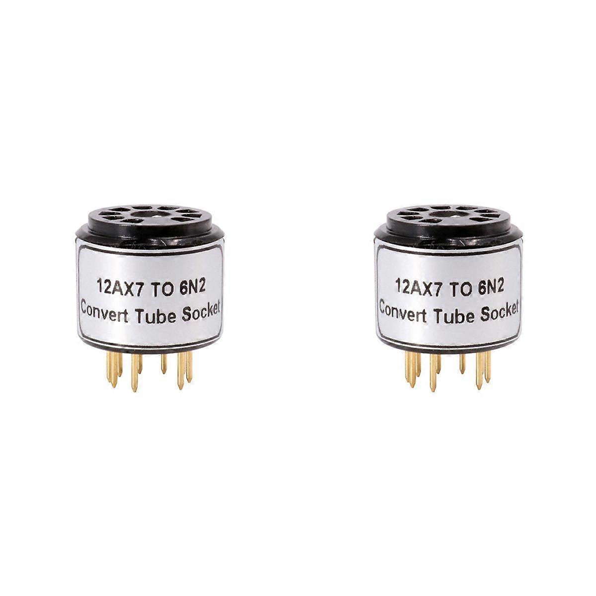 1PC Tube Socket Adapter ECC83 12AX7 to 6N2 Converter Vintage Audio