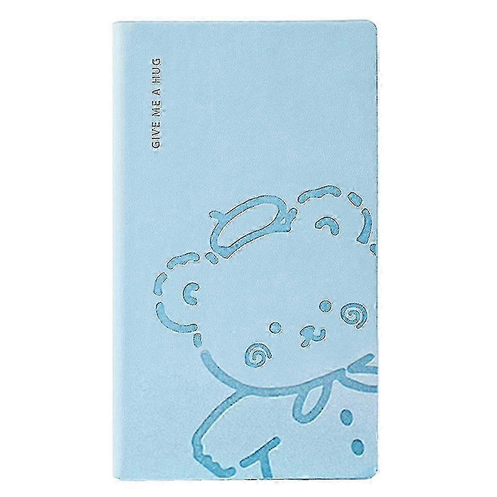 Cartoon PU Leather Notebook Set - A6 Pocket Notepad for School Study