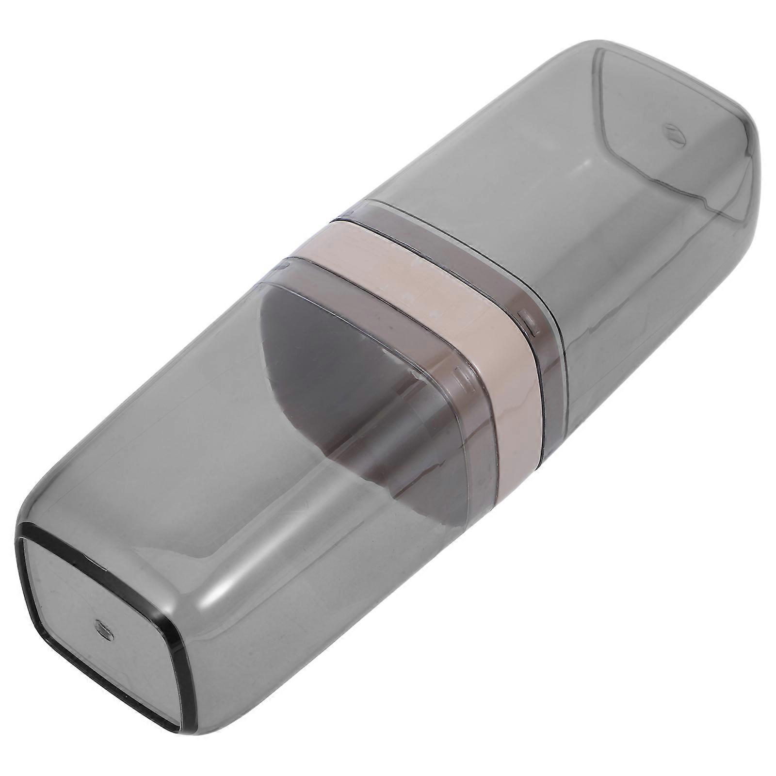 Lightweight Durable Travel Toothbrush Holder with Organized Storage for Toothpaste – Portable and Safe for Business Trips, Office, and Daily Use