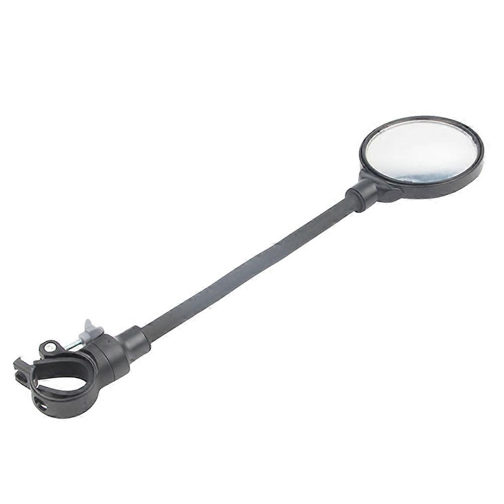 Retroreflection Rearview Mirror For Electrocar Adjustable Wide Viewing Angle 38x8cm 1Pc