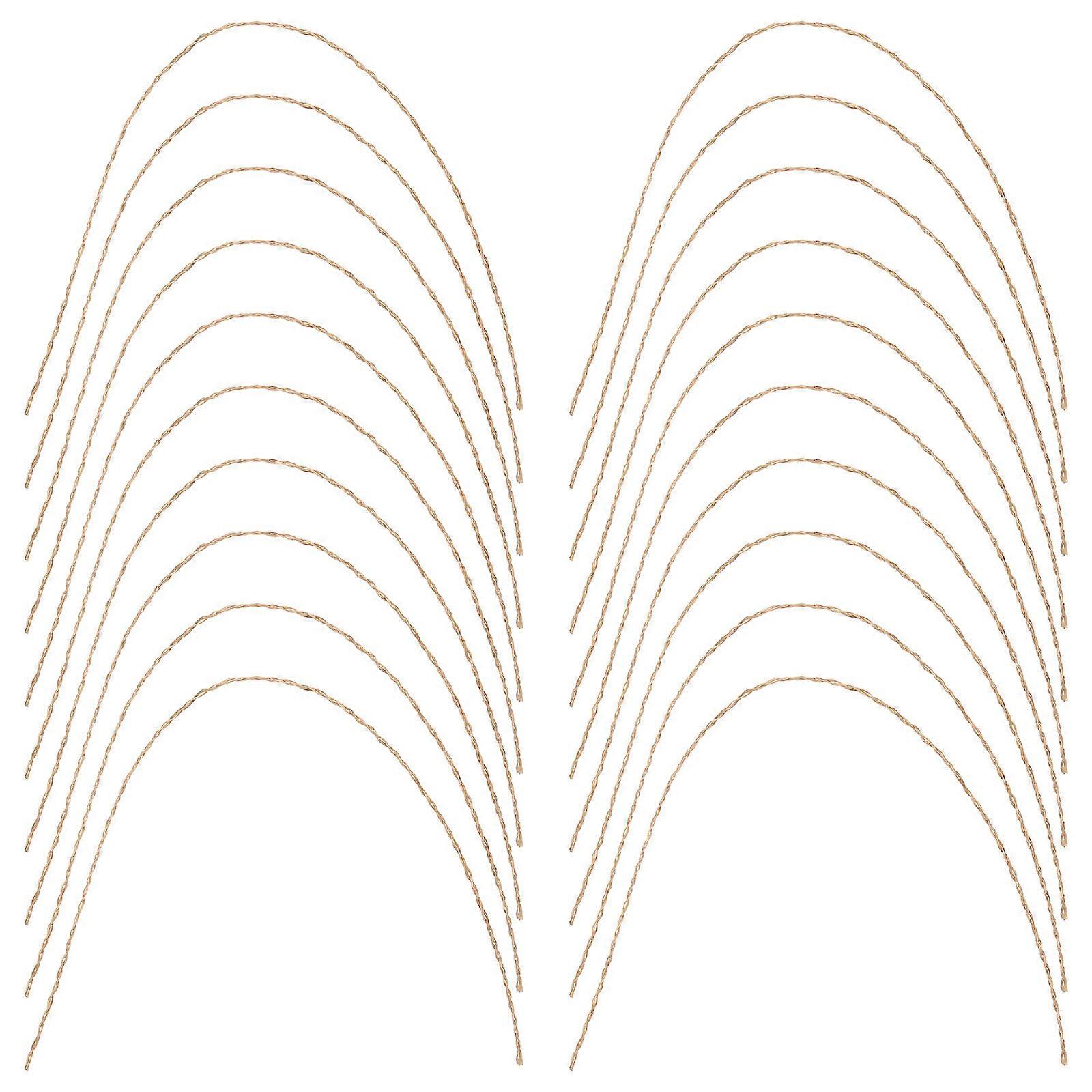 100pcs Strong Cooking Twine String for Meat, Sausage & Poultry Tying – Heavy Duty Kitchen Binding Rope for Food Packaging, Crafts & Cured Meat