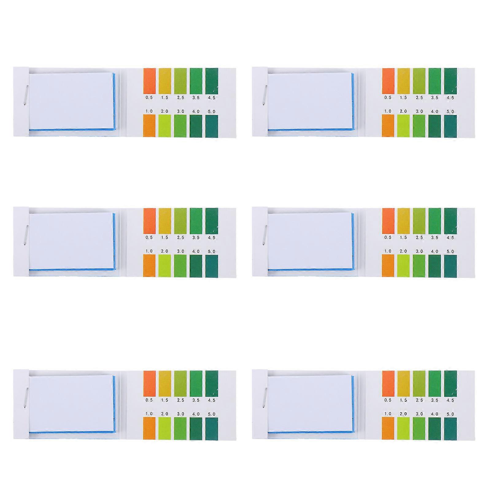 Ph Indicator Strips PH Test Testing Chemical Laboratory Supplies 6Packs